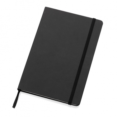 Logo trade promotional merchandise image of: Craftstone A5 recycled kraft and stonepaper notebook