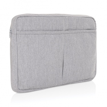 Logo trade promotional gifts picture of: Laluka AWARE™ recycled cotton 15.6 inch laptop sleeve