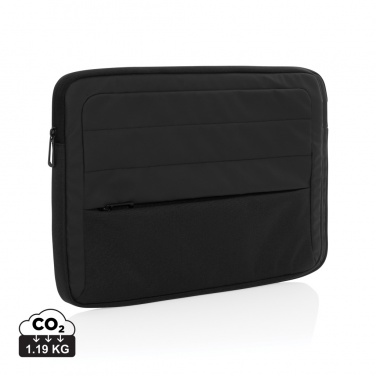 Logo trade promotional giveaways picture of: Armond AWARE™ RPET 15.6 inch laptop sleeve