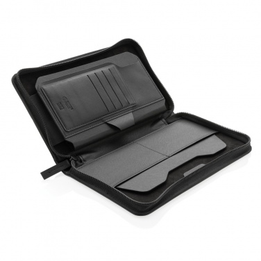 Logotrade promotional product image of: Swiss Peak Heritage RCS rPU RFID travel wallet