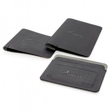 Logo trade promotional gifts image of: Quebec RFID safe cardholder
