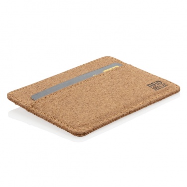 Logo trade promotional products image of: Cork secure RFID slim wallet