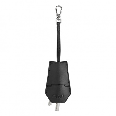 Logo trade promotional products picture of: SP Tula RCS certified recycled PU key holder and pen set
