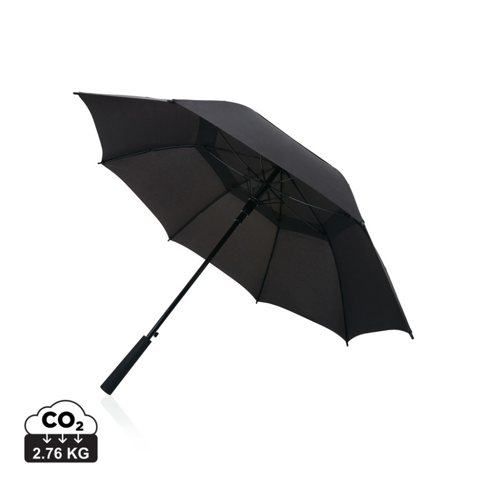Logo trade promotional giveaways picture of: Swiss peak AWARE™ Tornado 23” storm umbrella