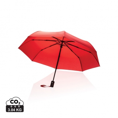Logotrade promotional items photo of: 21" Impact AWARE™ RPET 190T auto open/close umbrella