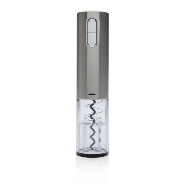 Logo trade promotional merchandise image of: Electric wine opener - USB rechargeable