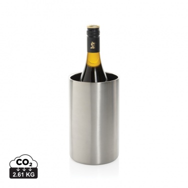 Logotrade promotional merchandise photo of: Vino RCS certified recycled stainless steel wine bucket