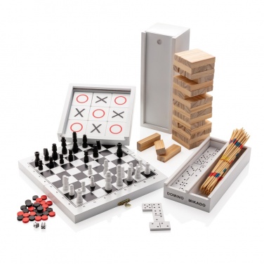Logo trade promotional giveaway photo of: Deluxe 3-in-1 boardgame in box