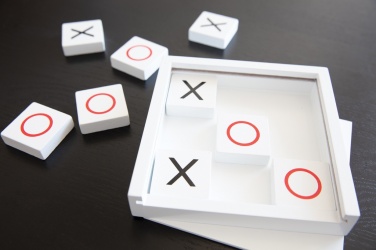 Logo trade promotional item photo of: Deluxe Tic Tac Toe game
