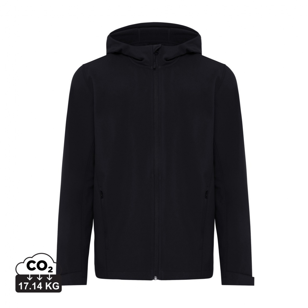 Logotrade promotional giveaways photo of: Iqoniq Makalu men recycled polyester soft shell jacket