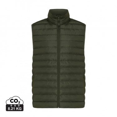 Logo trade promotional merchandise picture of: Iqoniq Meru men recycled polyester bodywarmer