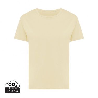 Logo trade business gifts image of: Iqoniq Yala women lightweight recycled cotton t-shirt