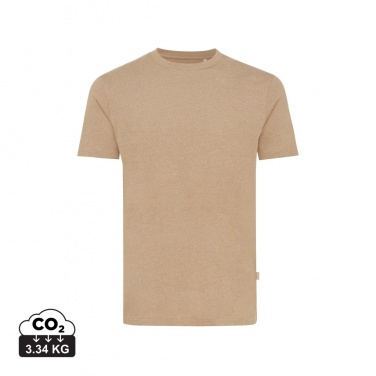 Logo trade promotional item photo of: Iqoniq Manuel recycled cotton t-shirt undyed