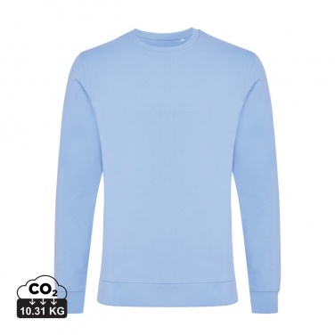 Logo trade promotional giveaways picture of: Iqoniq Zion recycled cotton crew neck