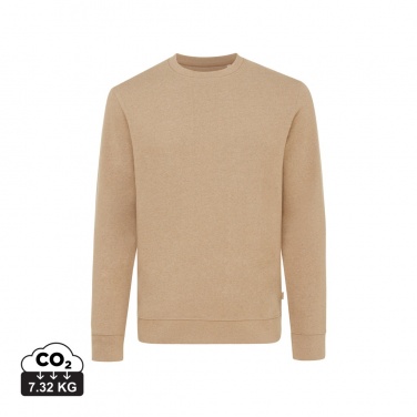 Logotrade advertising product image of: Iqoniq Denali recycled cotton crew neck undyed
