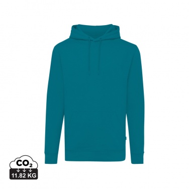 Logo trade promotional merchandise photo of: Iqoniq Jasper recycled cotton hoodie