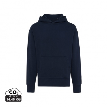 Logo trade corporate gifts picture of: Iqoniq Yoho recycled cotton relaxed hoodie