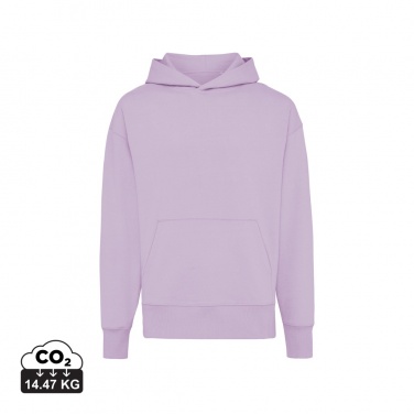 Logo trade business gifts image of: Iqoniq Yoho recycled cotton relaxed hoodie