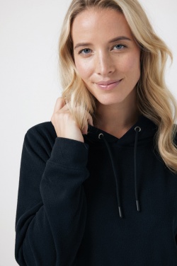 Logo trade promotional gifts picture of: Iqoniq Trivor recycled polyester microfleece hoodie