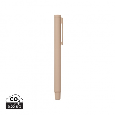 Logo trade promotional giveaways image of: VINGA Baltimore RCS recycled SS pen