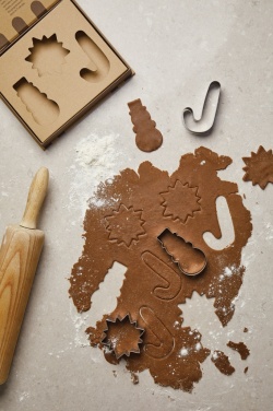Logo trade promotional products image of: VINGA Classic cookie cutter 3-piece set