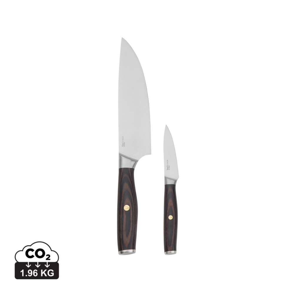 Logo trade promotional merchandise image of: VINGA Tara RCS recycled steel chef's set