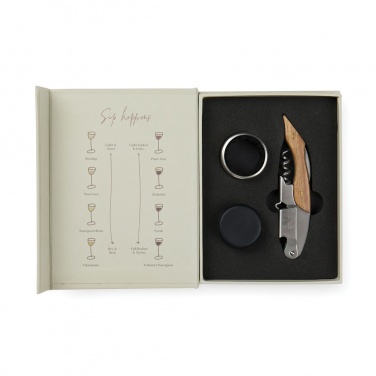 Logo trade promotional gifts image of: VINGA Story of wine