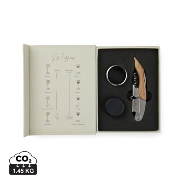 Logo trade promotional merchandise image of: VINGA Story of wine