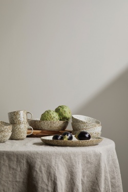 Logo trade promotional gifts image of: VINGA Nuvem stoneware serving bowl
