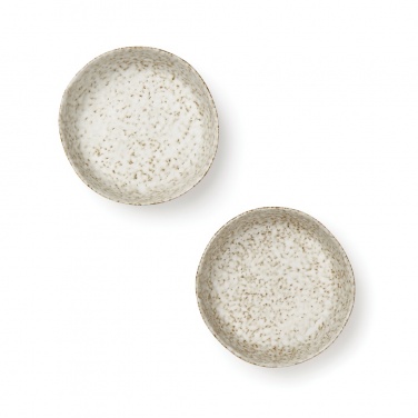 Logotrade promotional gift image of: VINGA Nuvem stoneware mini bowl, 2 pcs set