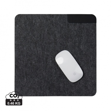 Logo trade business gift photo of: VINGA Albon GRS recycled felt mouse pad