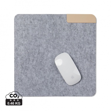 Logotrade promotional products photo of: VINGA Albon GRS recycled felt mouse pad