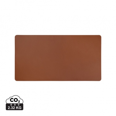 Logo trade business gift photo of: VINGA Timo PU RCS RPET desk pad