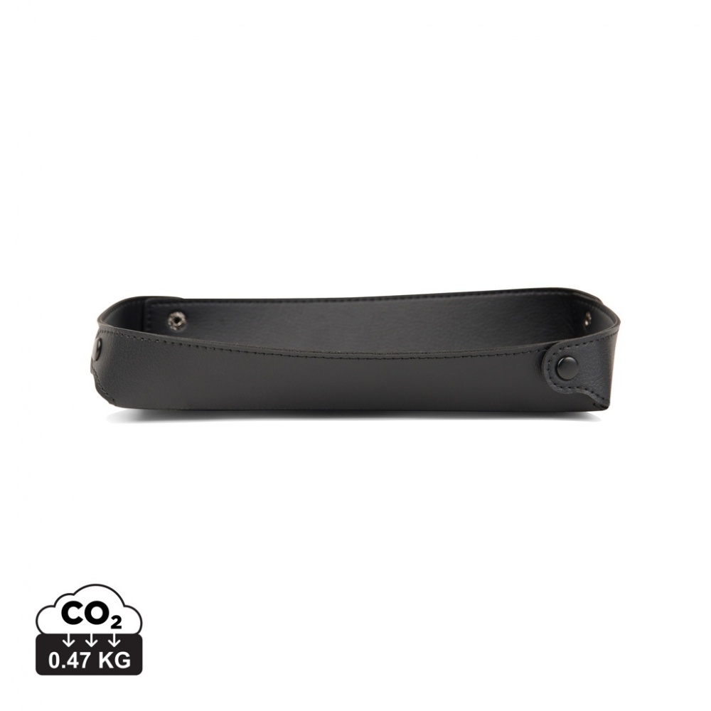 Logo trade business gifts image of: VINGA Timo PU RCS RPET tray