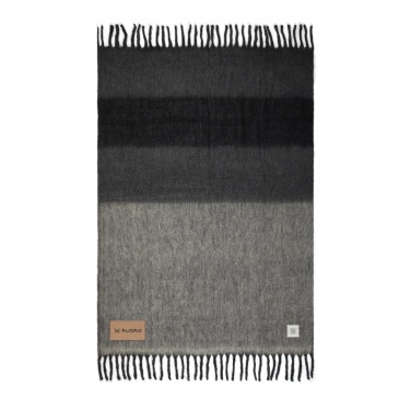 Logo trade promotional merchandise photo of: Vinga Saletto wool blend blanket