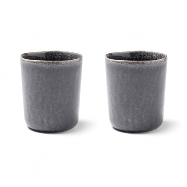 Logo trade promotional gifts picture of: VINGA Nomimono stoneware mug, 2 pcs set