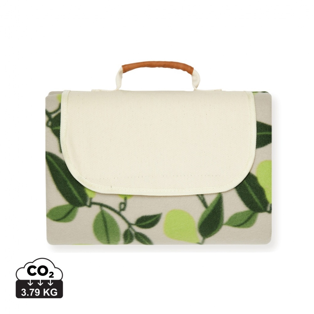 Logotrade promotional product picture of: VINGA Daya GRS RPET picnic blanket