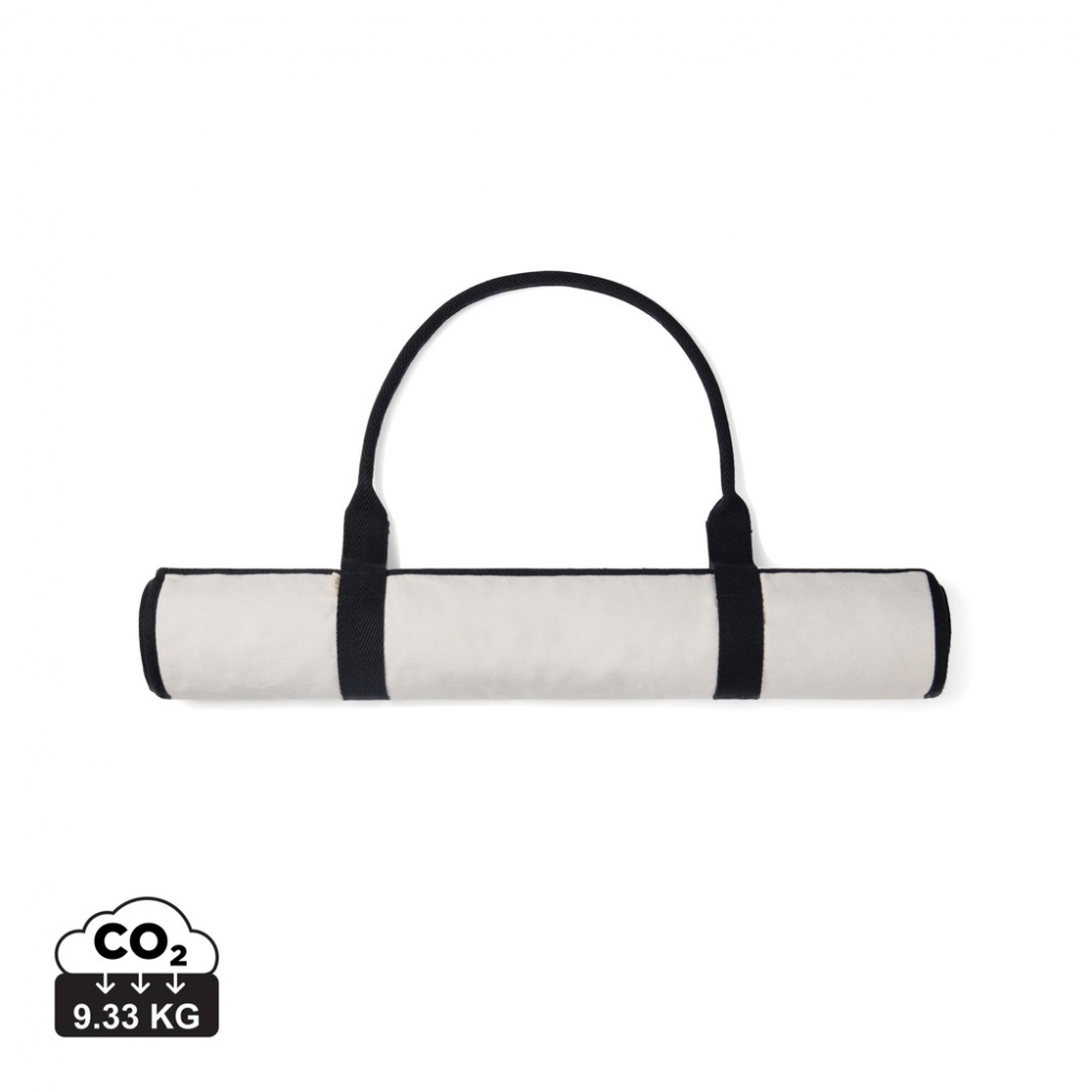 Logotrade promotional product image of: VINGA Volonne AWARE™ recycled canvas beach mat