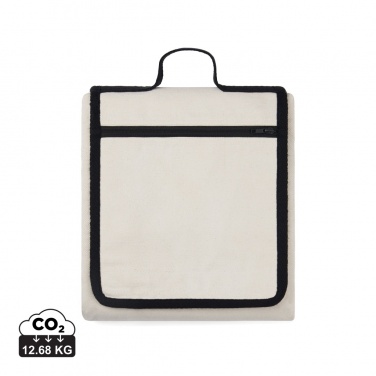 Logotrade promotional gift image of: VINGA Volonne AWARE™ recycled canvas picnic blanket