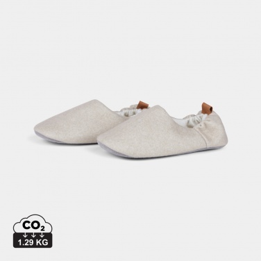 Logo trade promotional giveaway photo of: VINGA Moulton RCS RPET slippers S/M