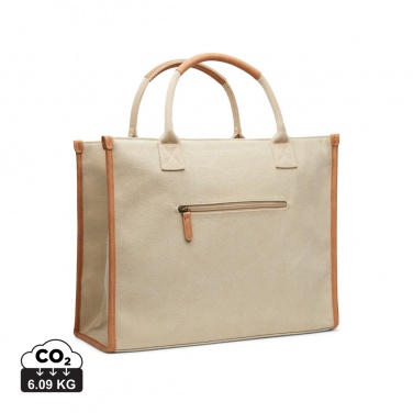 Logotrade promotional item picture of: VINGA Bosler RCS recycled canvas office tote