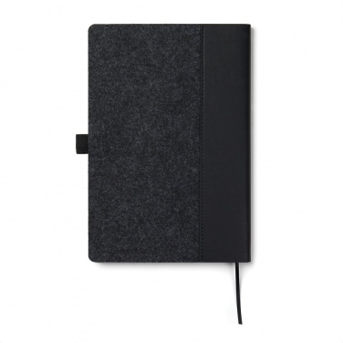 Logotrade promotional product image of: VINGA Albon GRS recycled felt notebook
