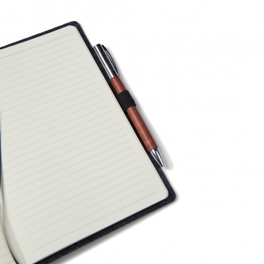 Logo trade advertising products picture of: VINGA Albon GRS recycled felt notebook