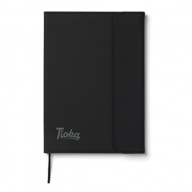 Logo trade advertising products image of: VINGA Baltimore GRS certified paper & PU notebook