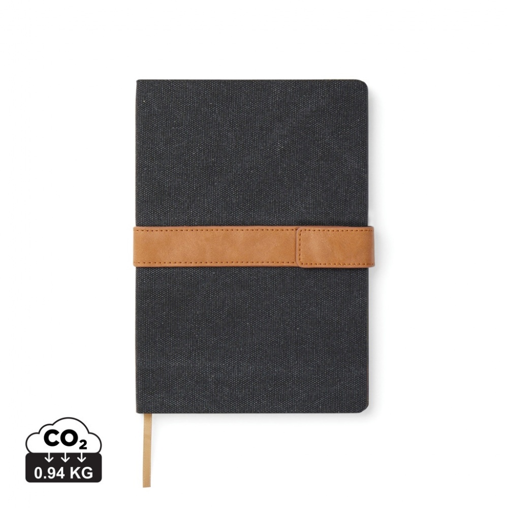 Logotrade promotional merchandise image of: VINGA Bosler RCS recycled paper notebook