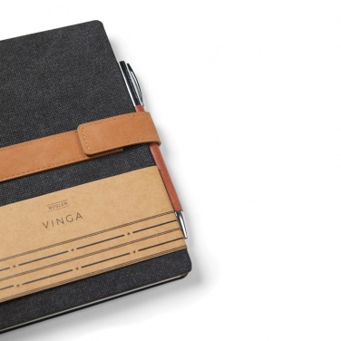 Logotrade promotional merchandise photo of: VINGA Bosler RCS recycled paper notebook