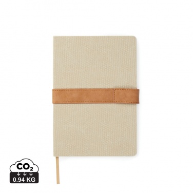 Logo trade promotional items image of: VINGA Bosler RCS recycled paper notebook