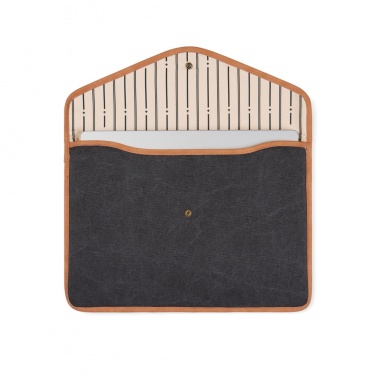 Logotrade advertising product image of: VINGA Bosler GRS recycled canvas 16" laptop sleeve