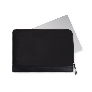 Logo trade promotional giveaway photo of: VINGA Marlow RCS recycled polyester 16" laptop sleeve