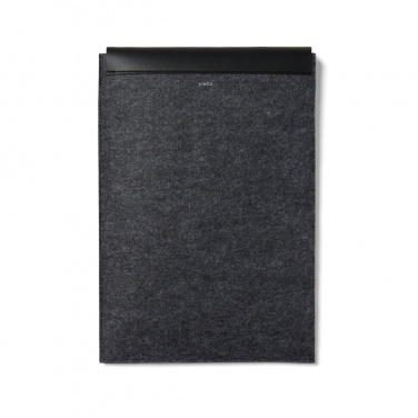 Logo trade corporate gifts image of: VINGA Albon GRS recycled felt 15" laptop sleeve